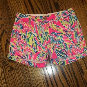 Lily Pulitzer shorts. Size 0.